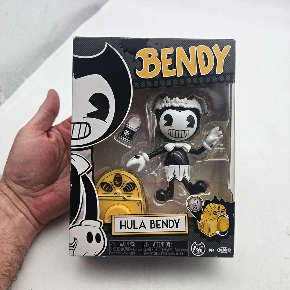 Bendy Hula Bendy Action Figure JAKKS Pacific 17590 Boxed Toy Black Collectible